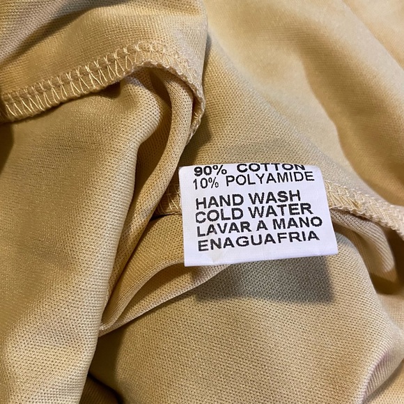 Black stretch lace dress, body lined beige fabric, NWT, SZ S long sleeved - Picture 6 of 9